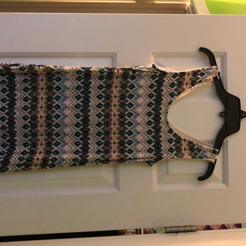 Vintage Havana maxi dress with crochet back detail